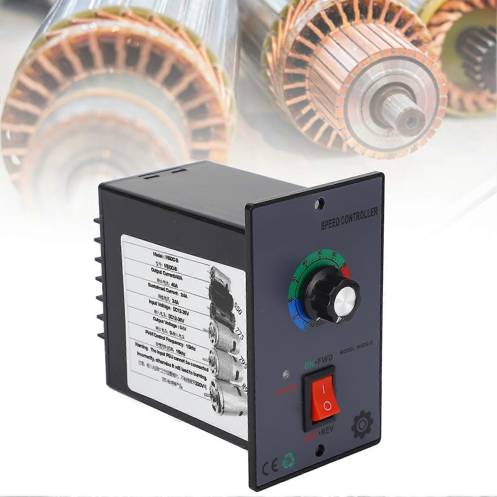 Motor Speed Controller MSDC-B 12-36V 40A PWM Motor Regulator