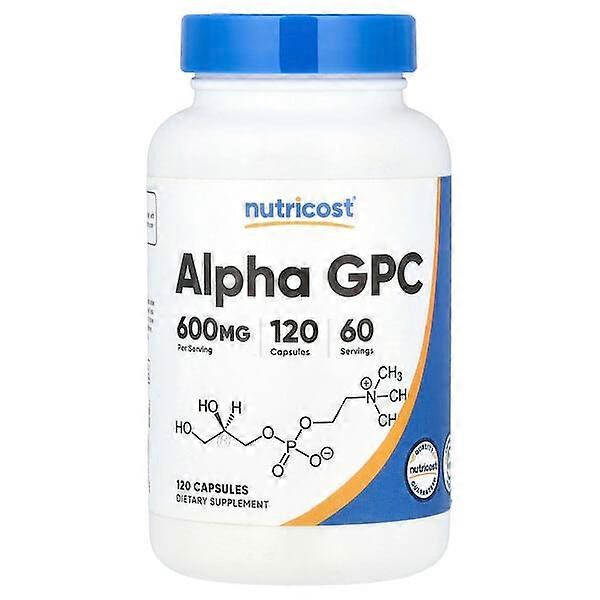Nutricost, Alpha GPC, 120 Capsules (300 mg er Capsule)