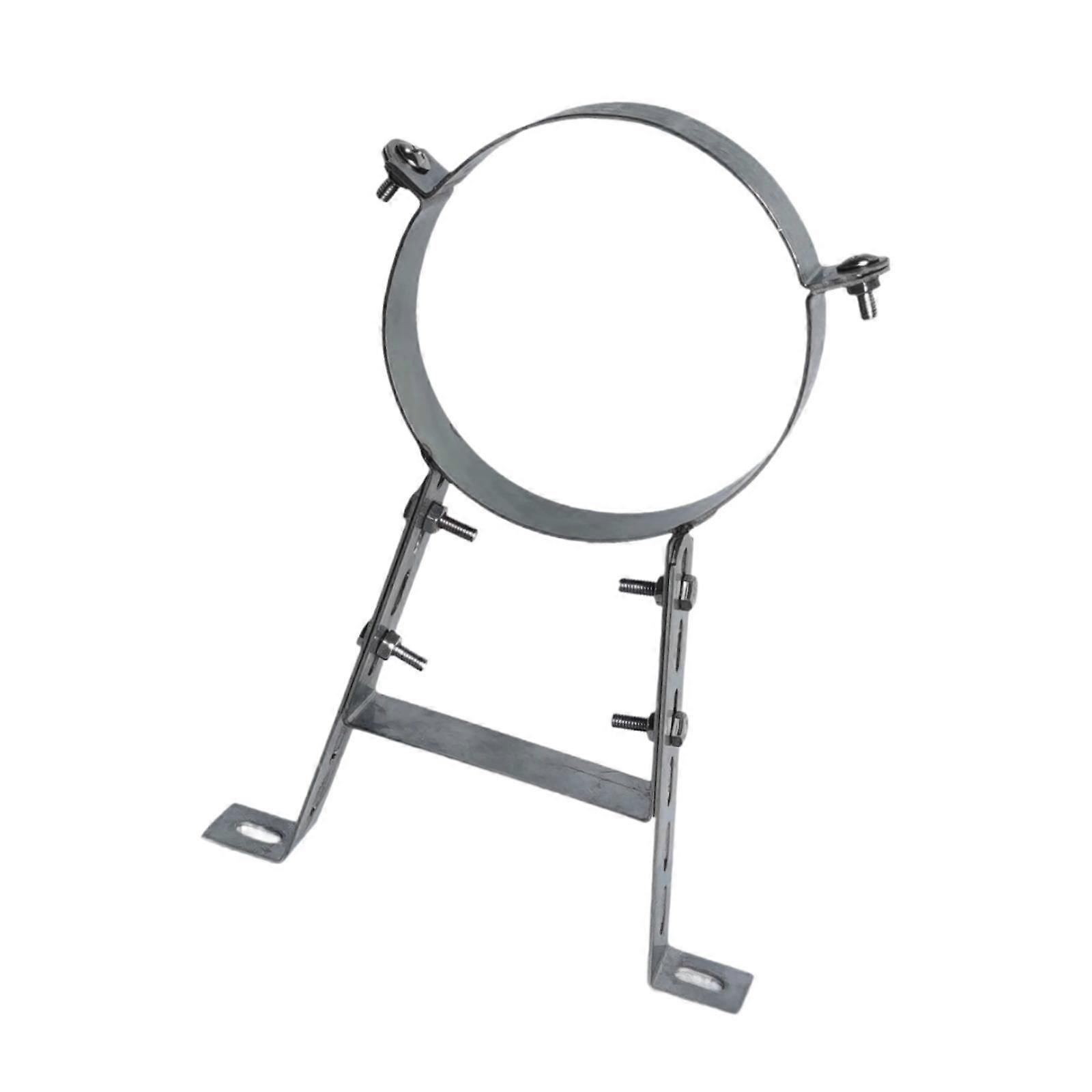 Chimney Pipe Wall Strap Split Ring Hanger Outdoor Indoor Chimney Pipe Holder