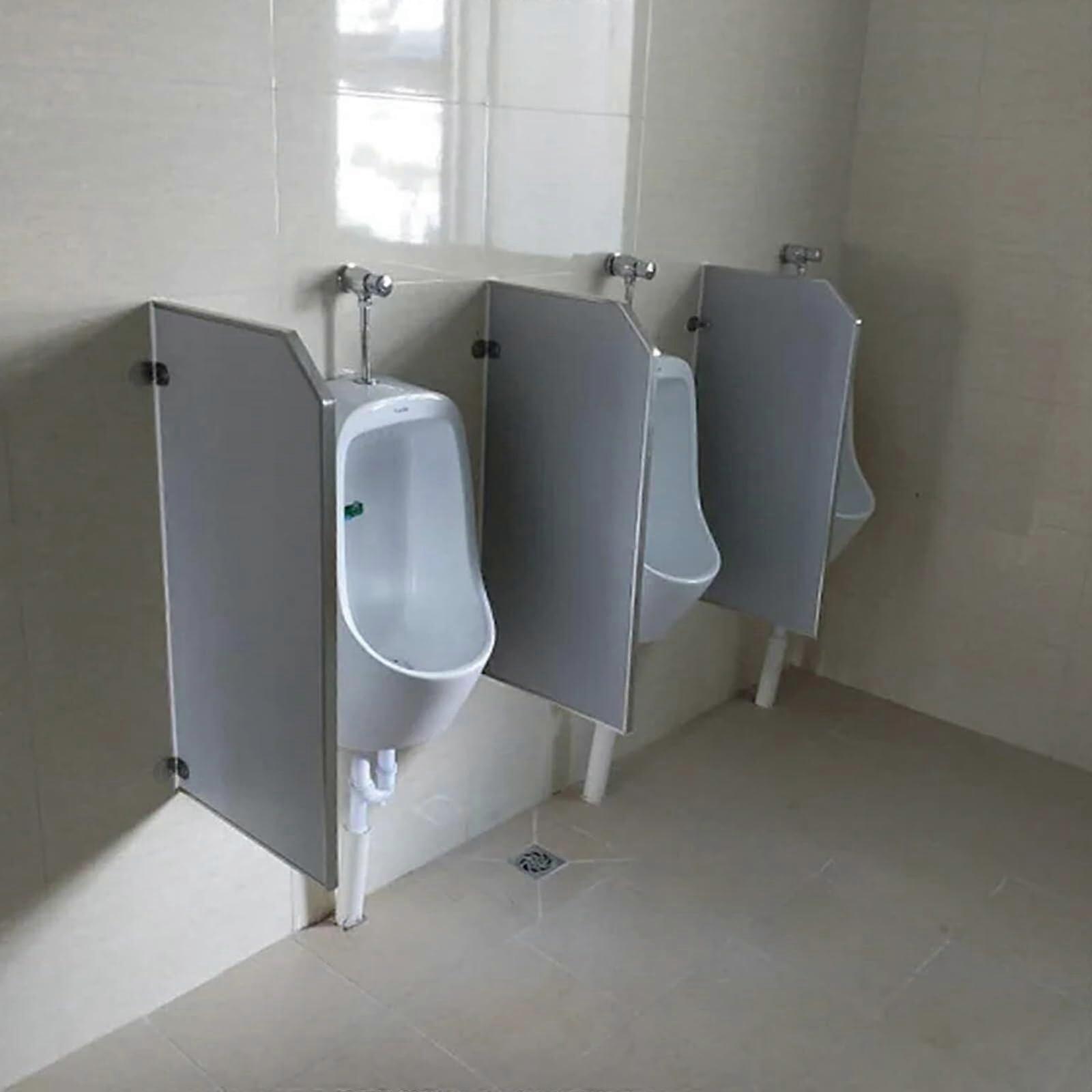 WallMounted Urinal Privacy Partition Screen Universal Fit Easy Install School And Public Restrooms Privacy Panel