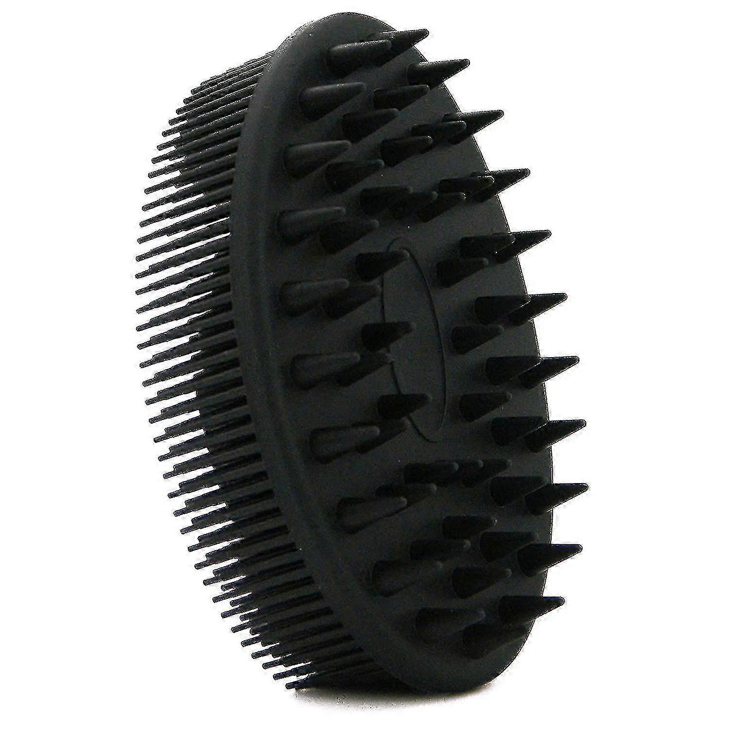 2 In 1 Bath And Shampoo Brush,silicone Body Scrubber For Use In Shower