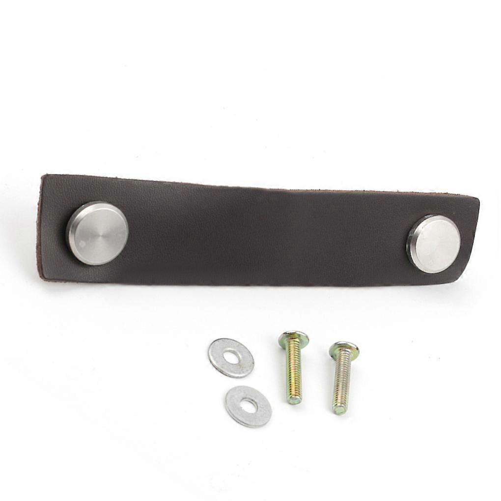 Cabinet Handles Leather Drawer Pulls Furniture Knobs Replaceable Accessories