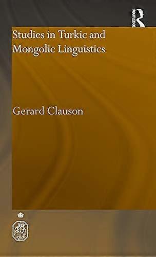 Studies in Turkic and Mongolic Linguistics