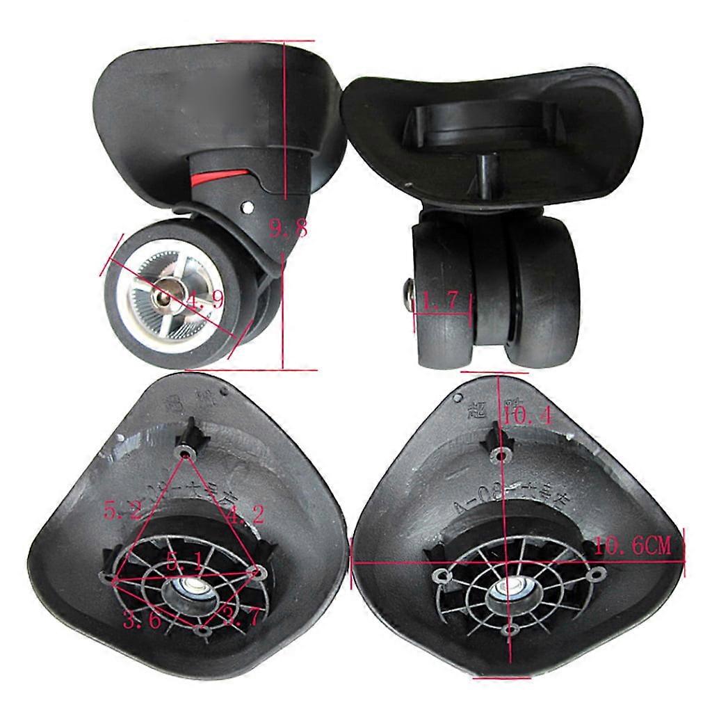Suitcase Replacement Wheels Universal Wheels for Luggage for Case Suitcase Troll