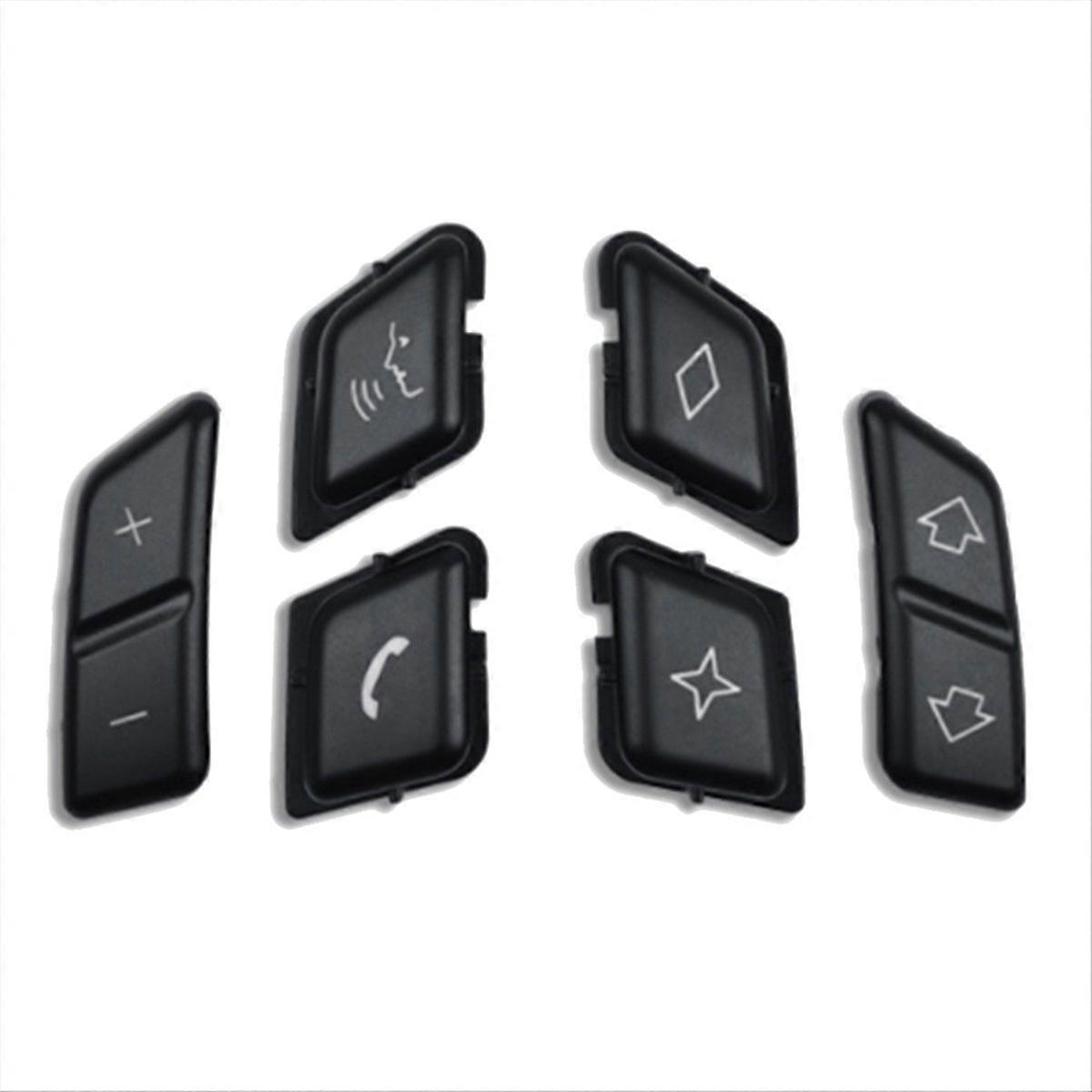 Car Steering Wheel Button Covers for X1 E84 3 Series E90 E91 (B)