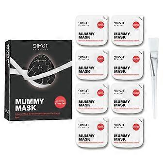 Mummy-8pcs Brand D Zombie Mask Moisturizing Firming Shrink Pores Full Face Care Apply Activating Mask 8pcs