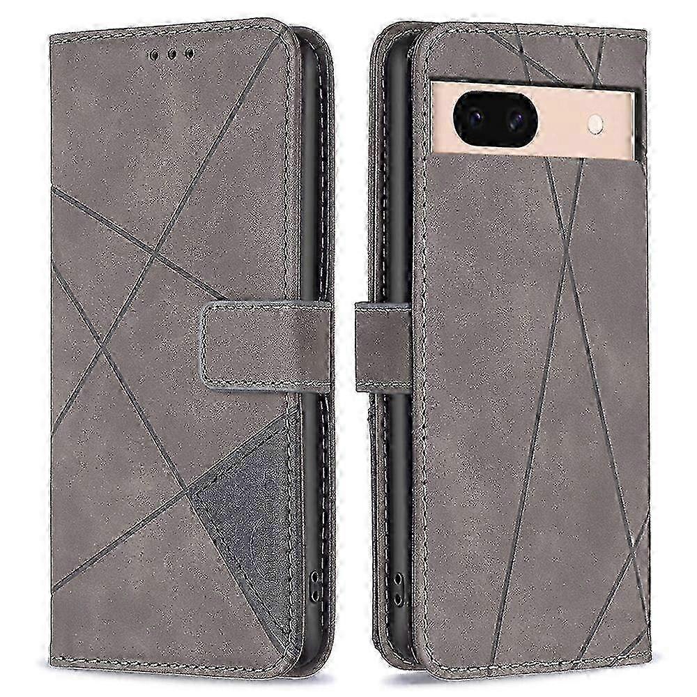 Phone Wallet Cover PU Leather Shell Compatible with Google Pixel 8a
