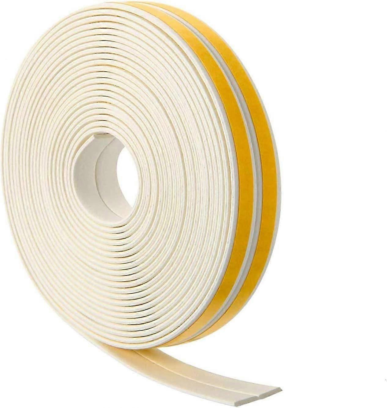 Door Window Sealing Strip, Total Length 10m Door Sealing Tape, Rubber Seal Window, Foam Tape Window, Seal