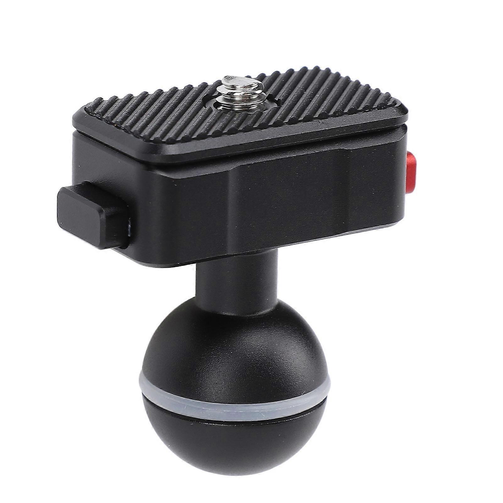 Sports Camera Riding Mount with 1/4 Screw for GO 3S 3 for Action 5 4 Action Camera Installing 23mm Ball Head Adjustable 