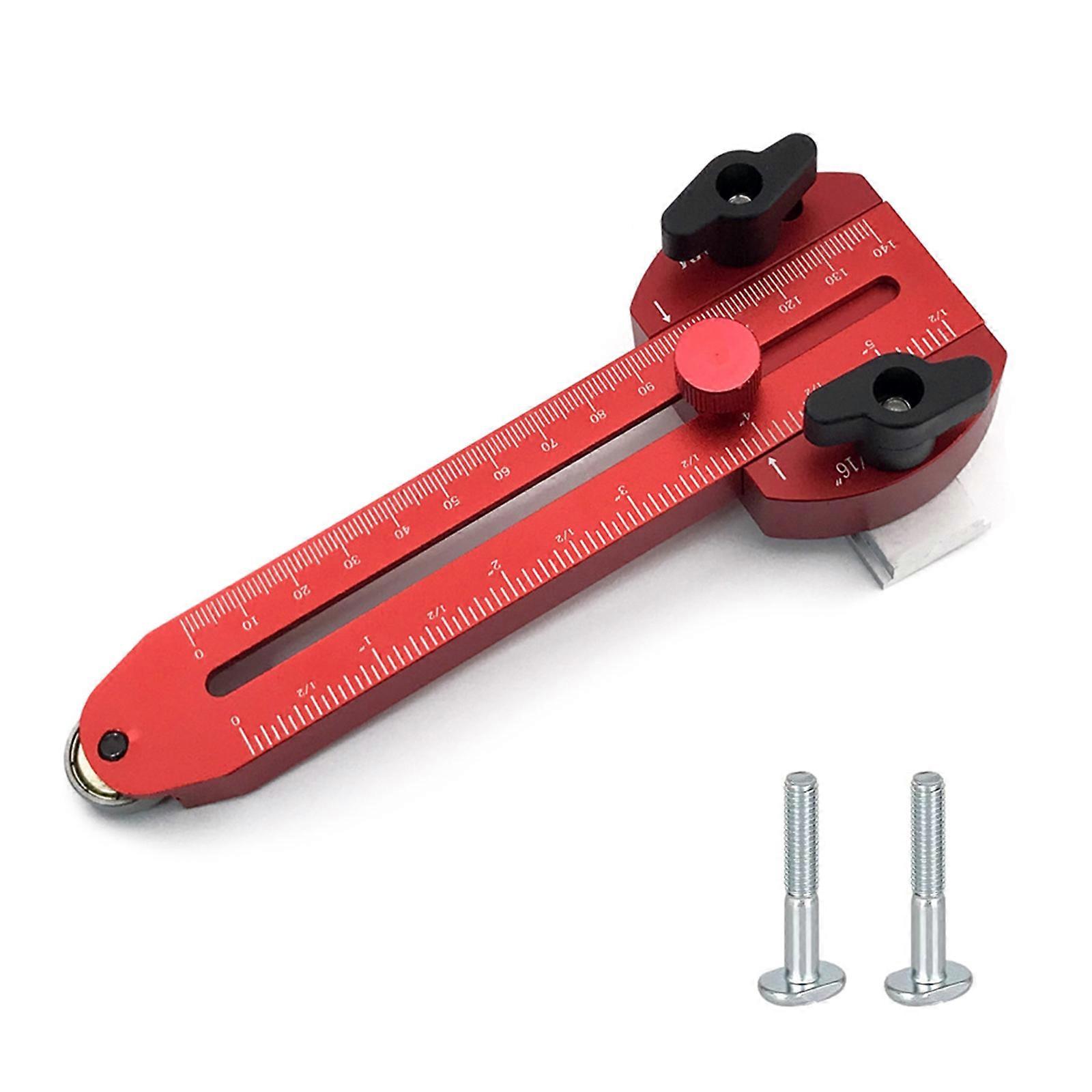 Extended Thin Rips Jig Table Sawing Jig Guide for Repeat Narrow Strips Cut Works with Table Sawing Routers Table Band Sawing Multicolor