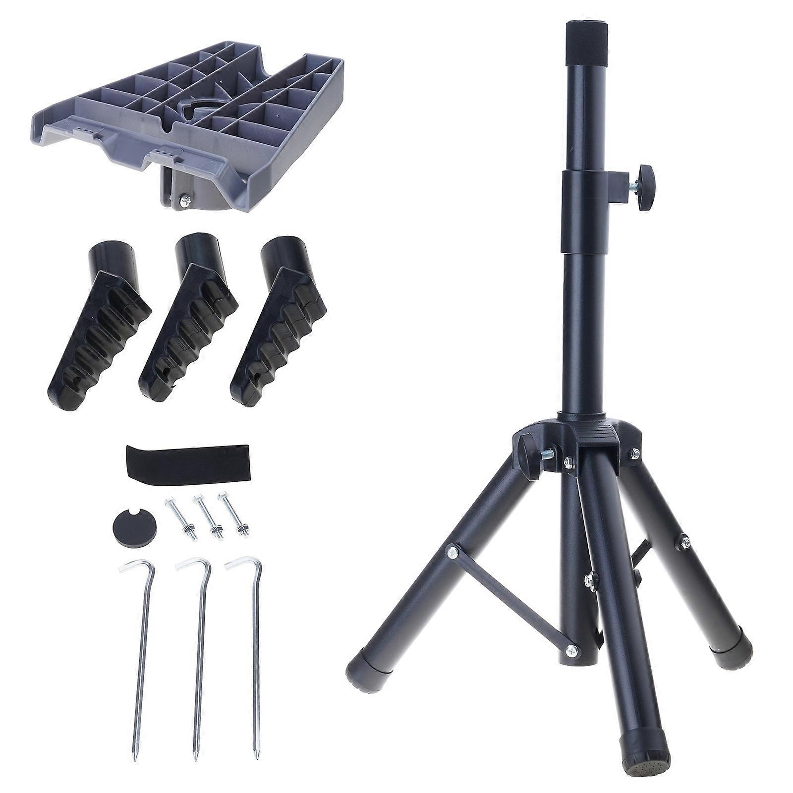 Tripod for Satellite Gen 3 Adjustable Stand with Pipe Adapter, Standard Tripod Mount for Car Window Sunroof Multicolor