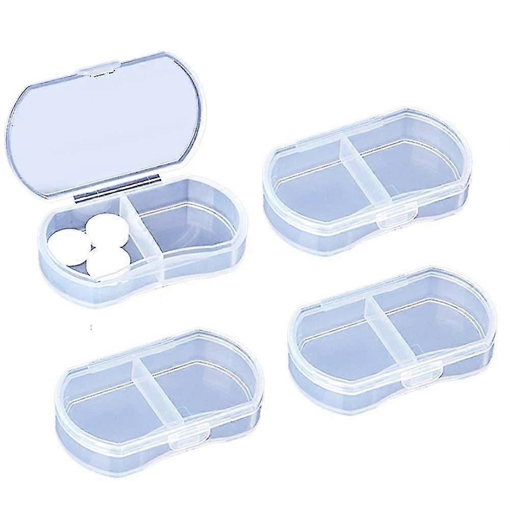 4 Adet Hap Kılıfı Organizatörü Cep Küçük Hap Tutucu, Günlük & Pm Kapları, İlaç Tutucu, İlaç İçin İdeal