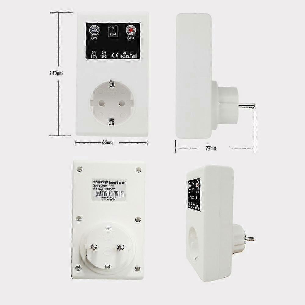 GSM Intelligent Power Socket Call SMS APP Remote Control Switch Pump Router Electric Appliance Intel compatible for Walkbee A 2025