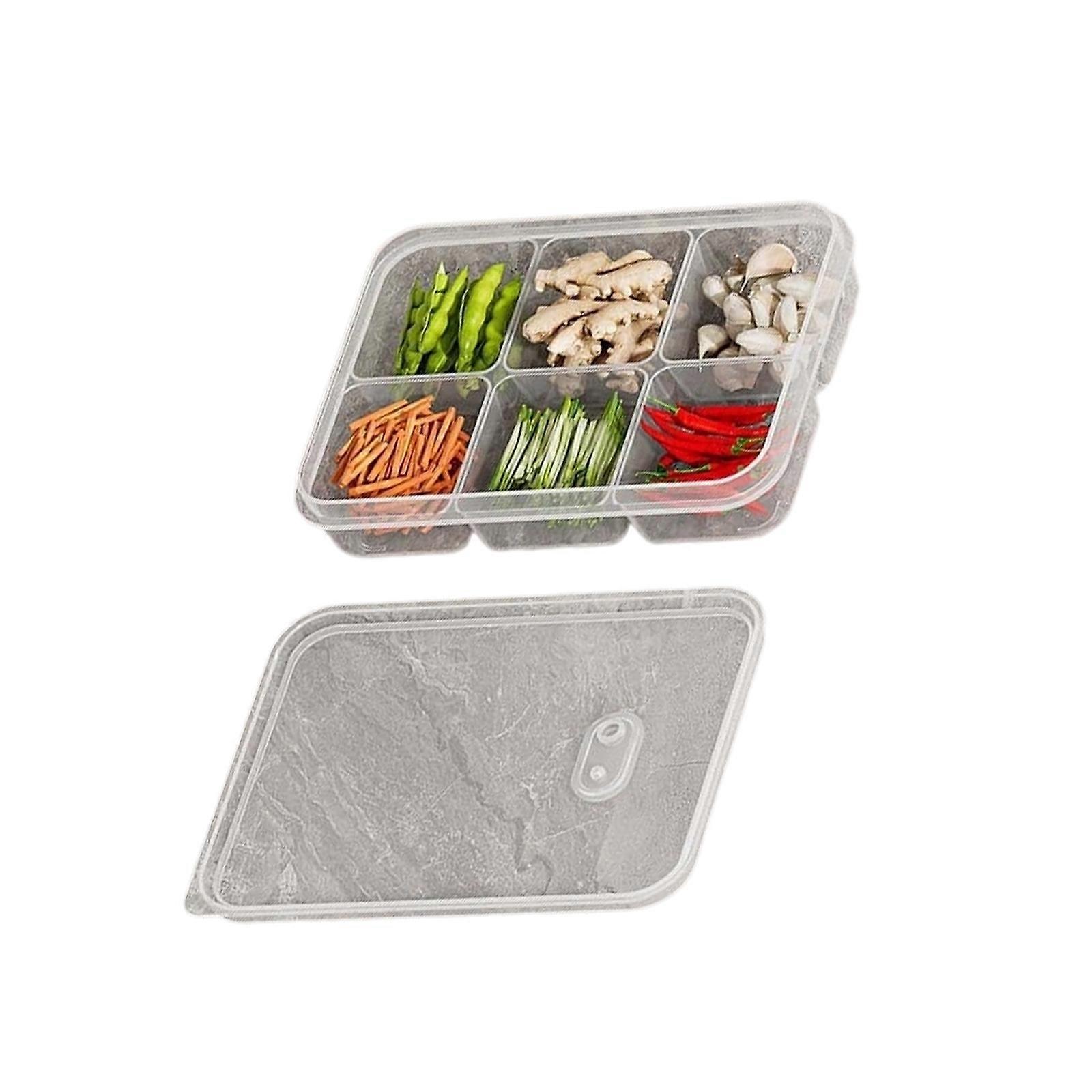 Stackable Modulars Food Storage Container With Breathable Lid Plastic Kitchen Organizers For Fridge Storage Multicolor