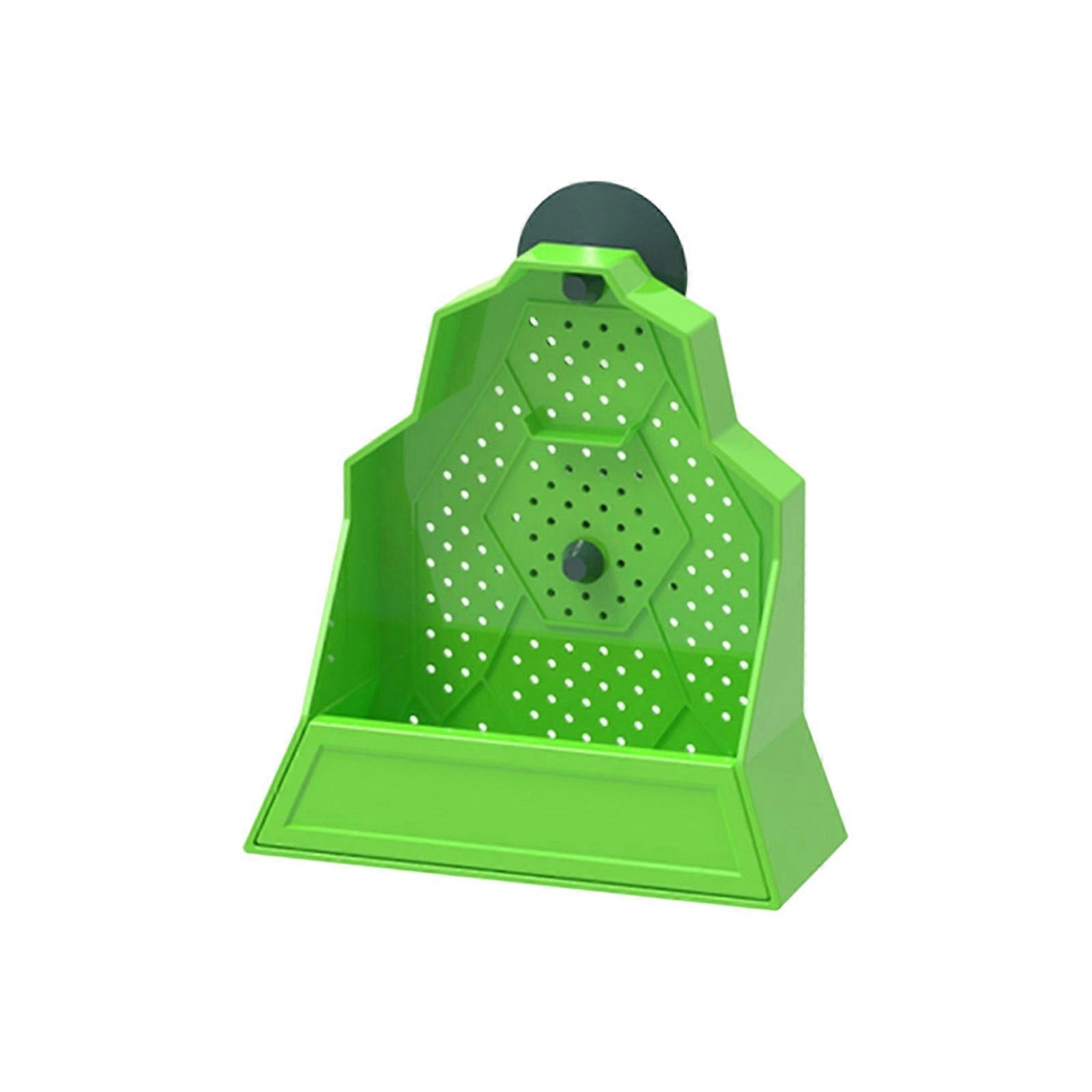 Ventilated Insect Feeder Bowl With AntiEscape Design And Suction Base For Secure Placement In Reptiles Habitats  S