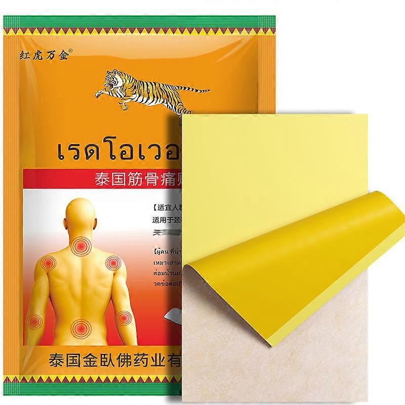 Capsaicin smärtlindrande plåster för knä, rygg, nacke, muskler, axlar, kropp örtplåster smärtlindrande plåster