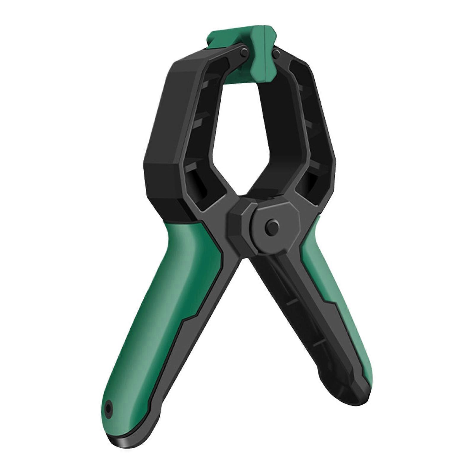 Plastic Woodworking Clamp Carpentry Clip Carpenter Tool A Type Spring Clamps Wooden Board Fixing Tools Easy to Use Multicolor