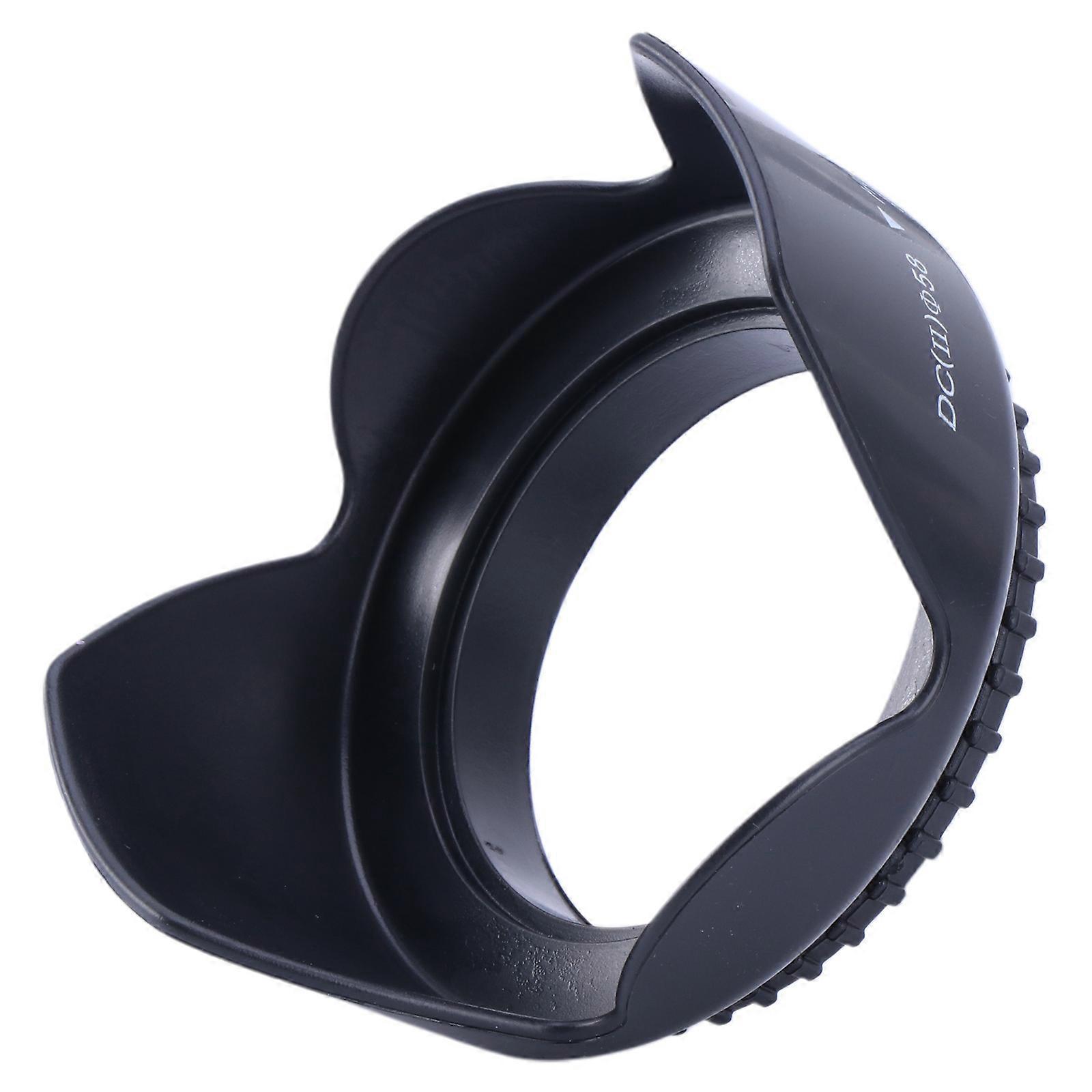 1100D 650D 550D 500D 500D 450D 18-55mmマルチカラー用58mm花形レンズフード