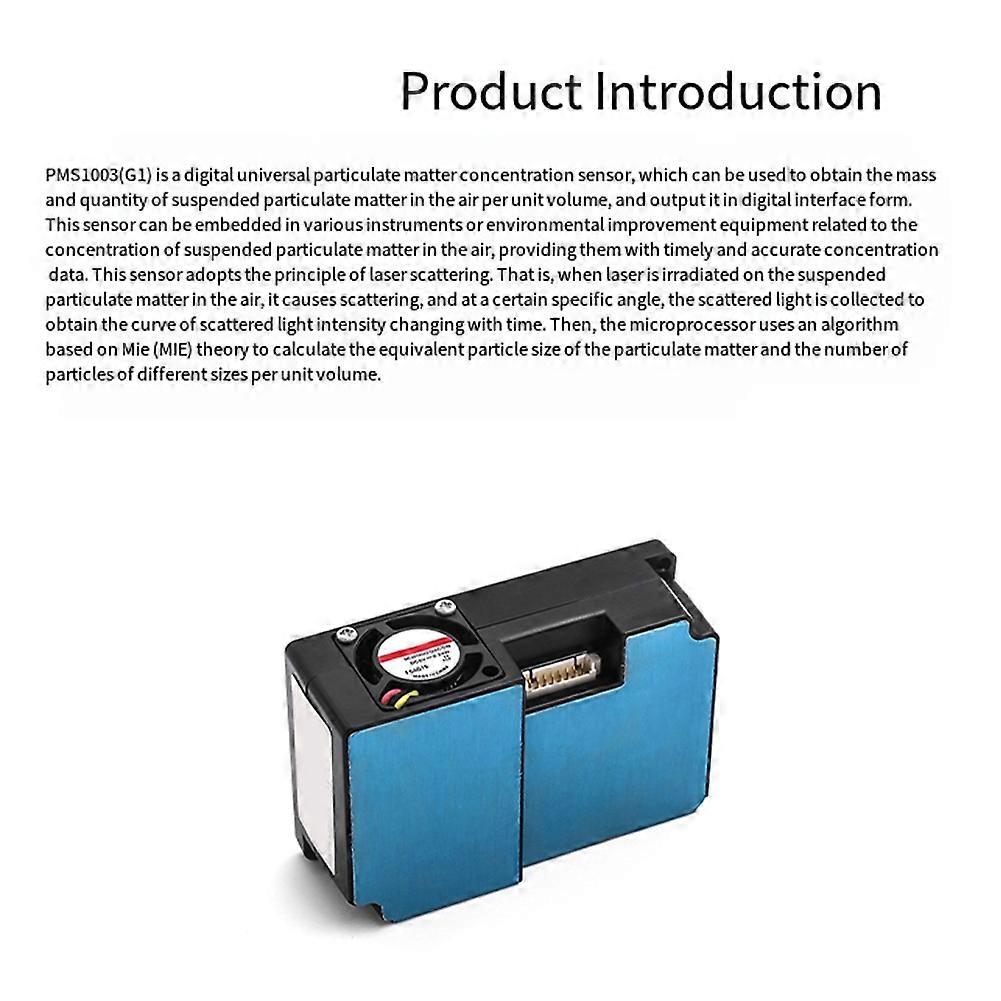Laser PM2.5 Sensor PMS1003 G1 Sensor Module PM2.5 for Air Particle Dust Laser Sensor Detection Module