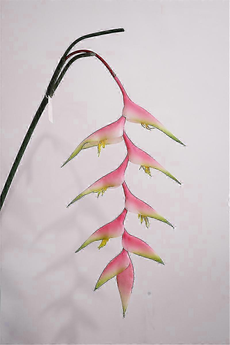 Strelitzia Reginae Artificial Silk Flower Florist Gradual Change Party