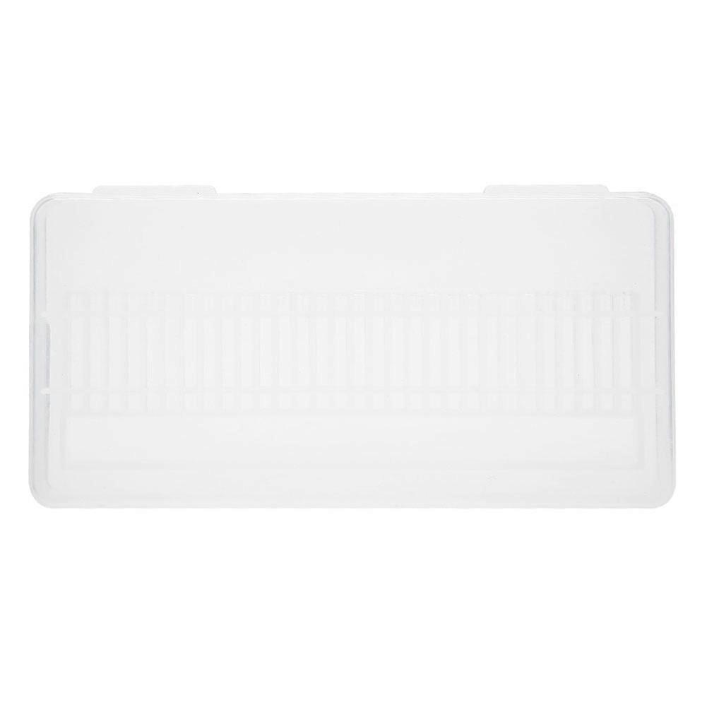 Drill Bits Storage Box,Dekaim 30 Holes Storage Box Manicure Drill Bits Container Holder Display Case Organizer