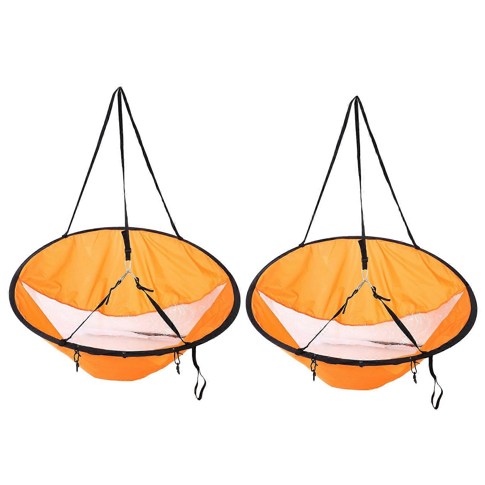 2X Downwind Wind Sail Kit 42 inches Kayak Canoe Accessories, Easy Setup & Deploys Quickly, Compact &