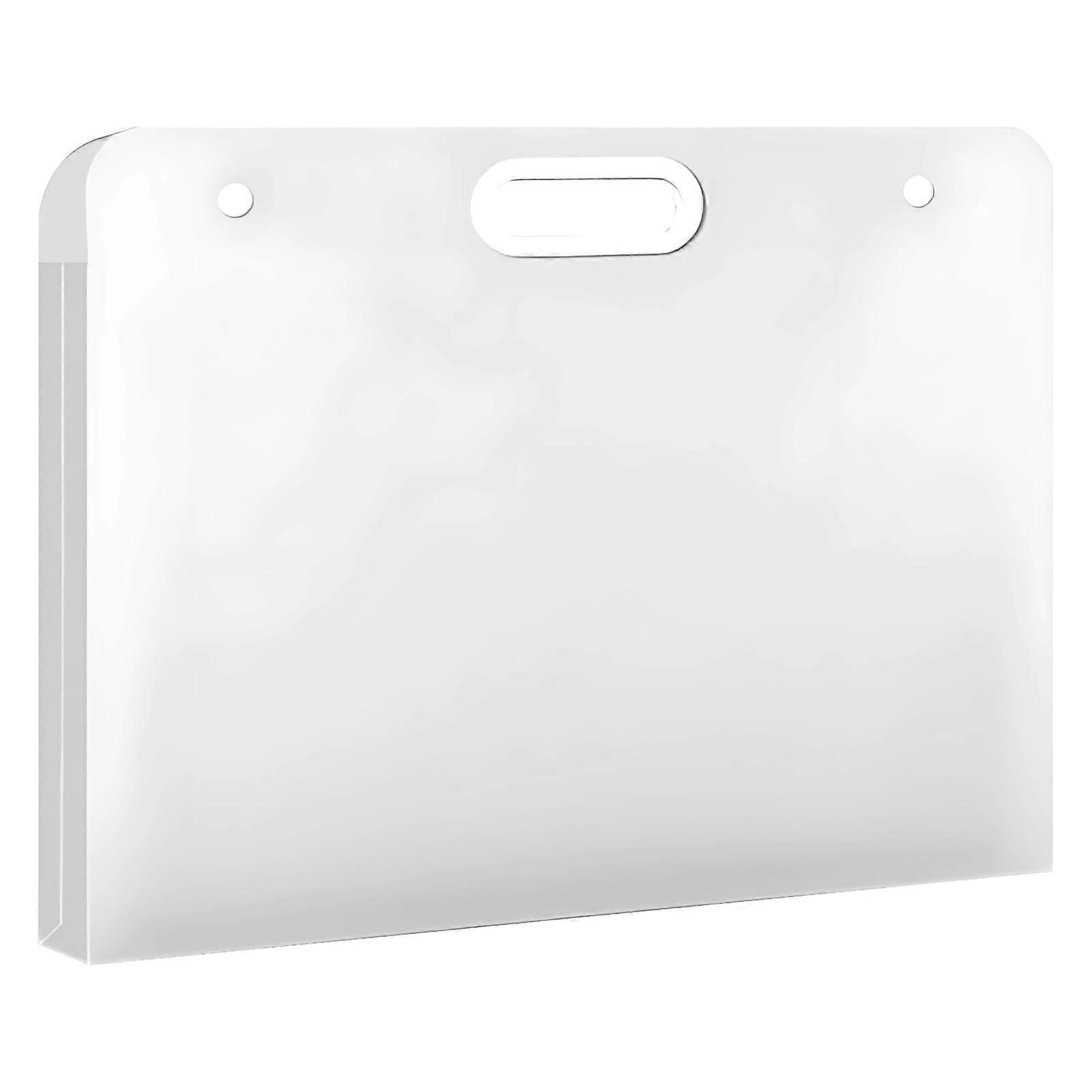 A4 8K Sketchbook With Clip And Plastic Storage Portable Art Bag For Painting And Drawing