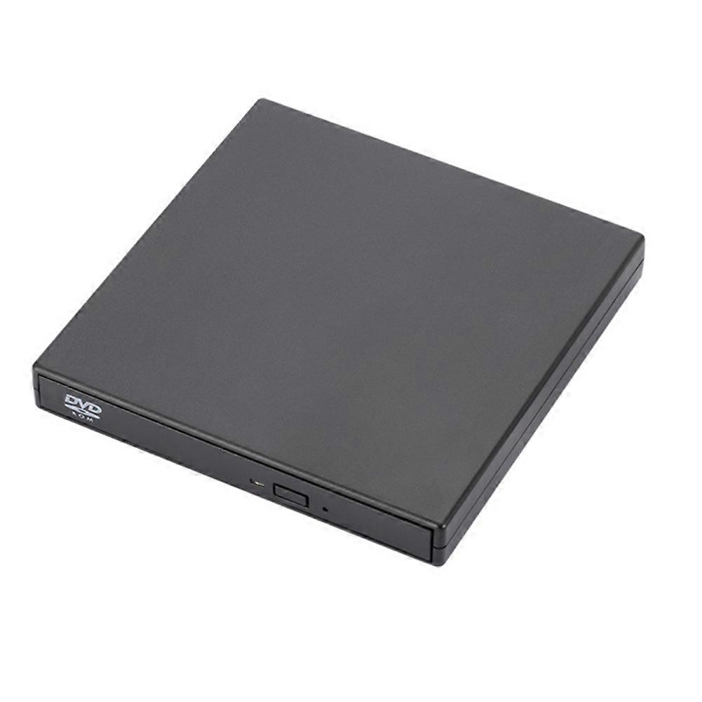 USB External CD DVD Drive, USB 2.0 Slim Protectable External Drive DVD-ROM Burner Player for Laptops PC Desktop Computer