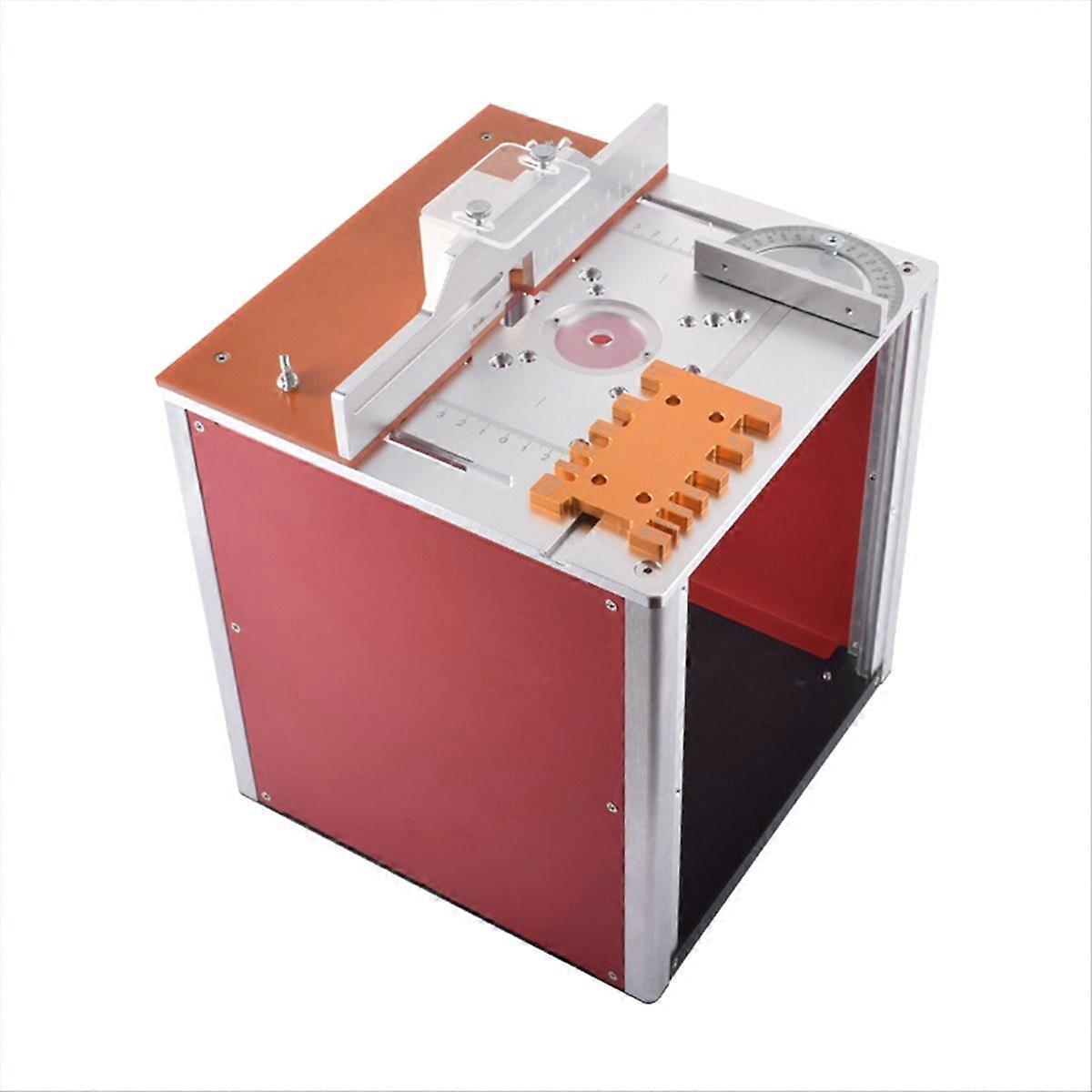 with Miter Gauge Guide Set Table Saw Woodworking Workbench