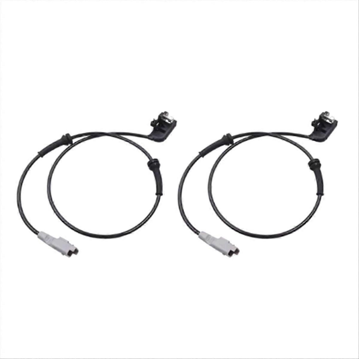 2 Pcs ABS Wheel Speed Sensor 9661974980 for 