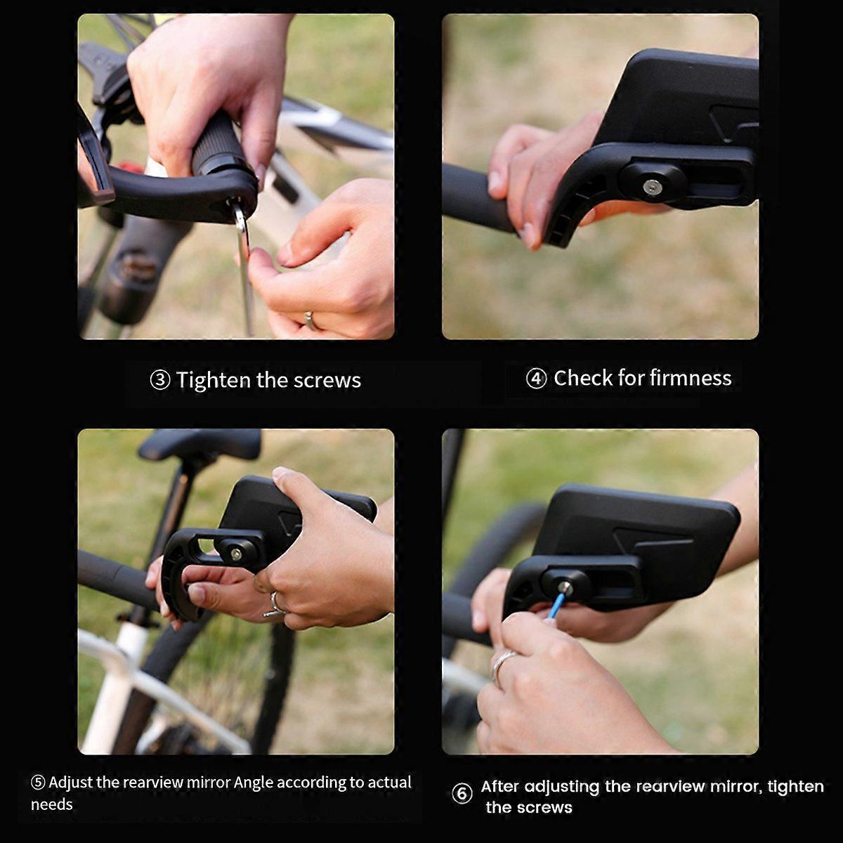 Universal Wide Range Adjustable Rearview Mirror Bike Handlebar Left