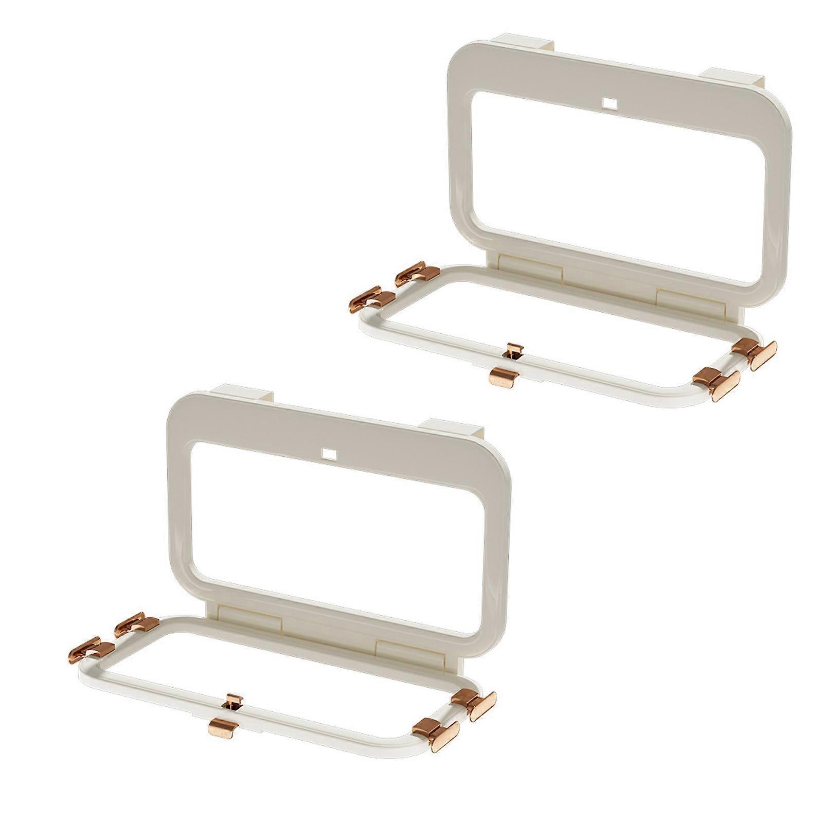 Garbage Bag Holder With Versatile Applications Kitchen Bathroom Office For Trash And Storage Foldable Multicolor