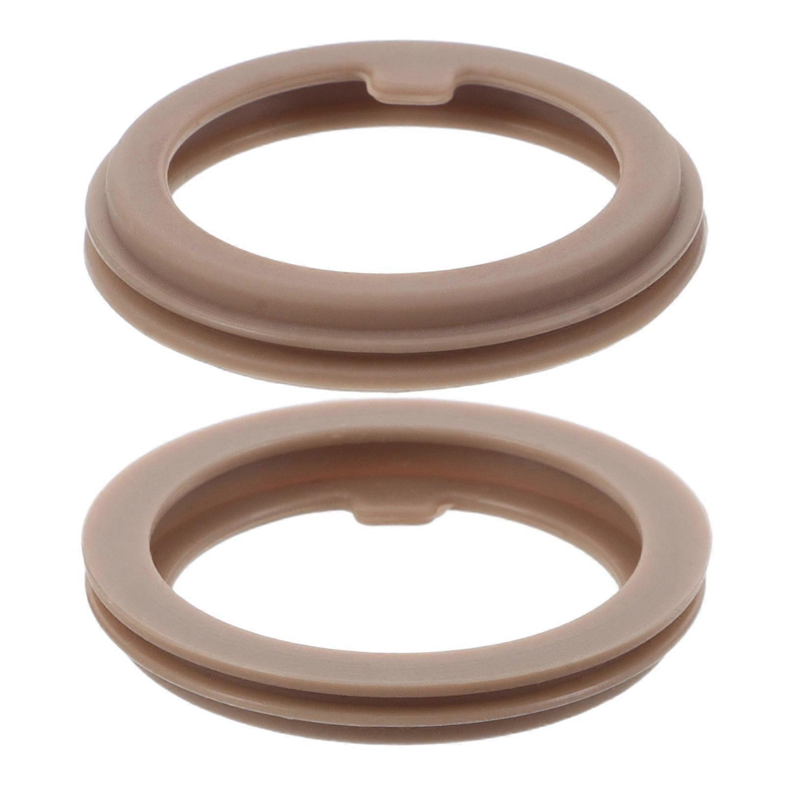 Coffee Silicone Seal Replacement Gaskets for Water Bottles 2Pcs Leak Proof