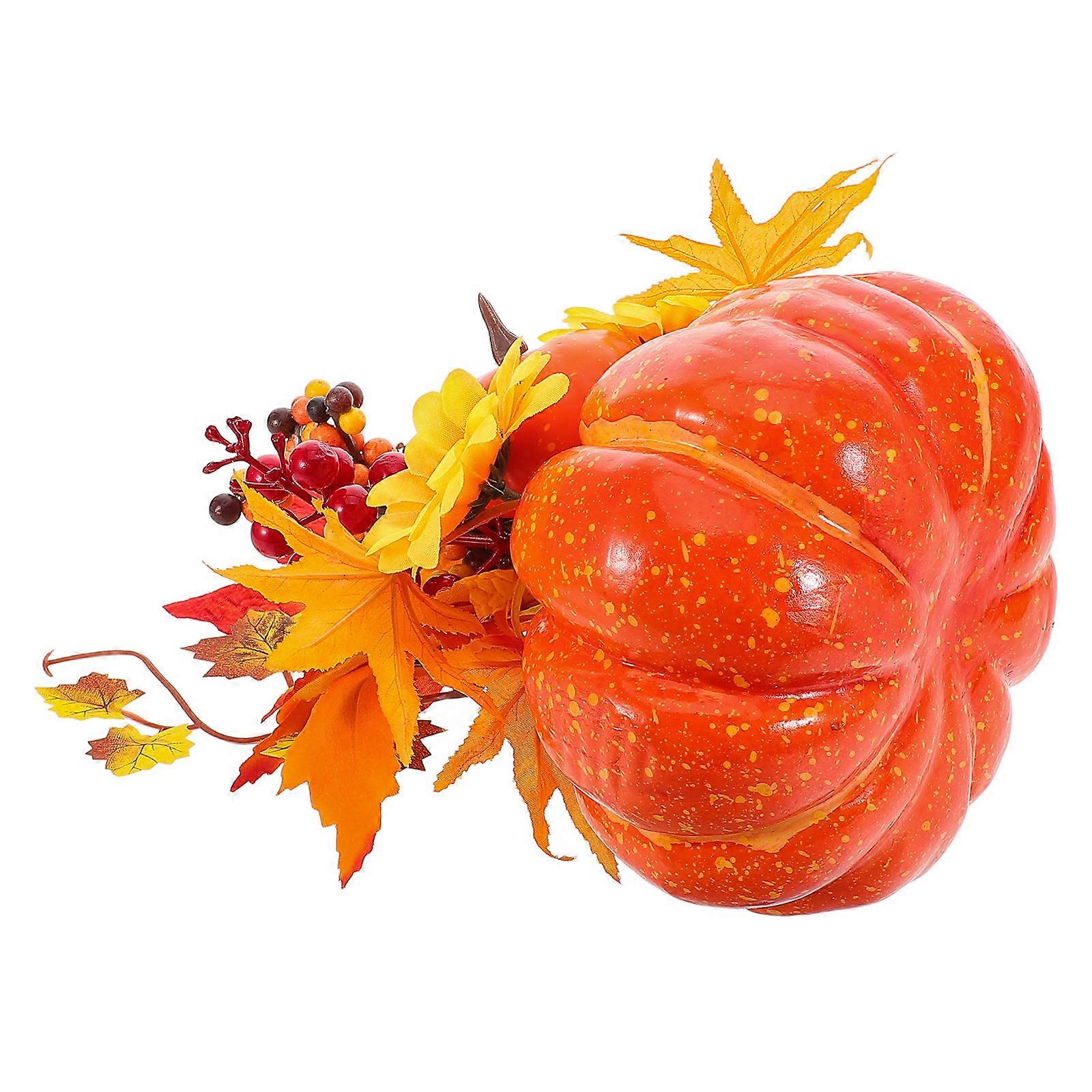 Large Artificial Pumpkin for Decoration Use Outdoor Halloween Pumpkin
