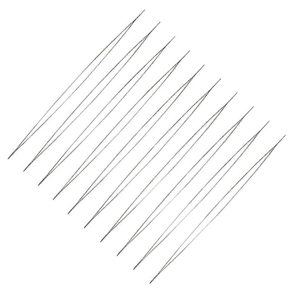 20 Pcs Large Eye Embroidery Beading Needle For Beadwork And DIY Projects Durable Craft Tools Suitable For Hand Tools