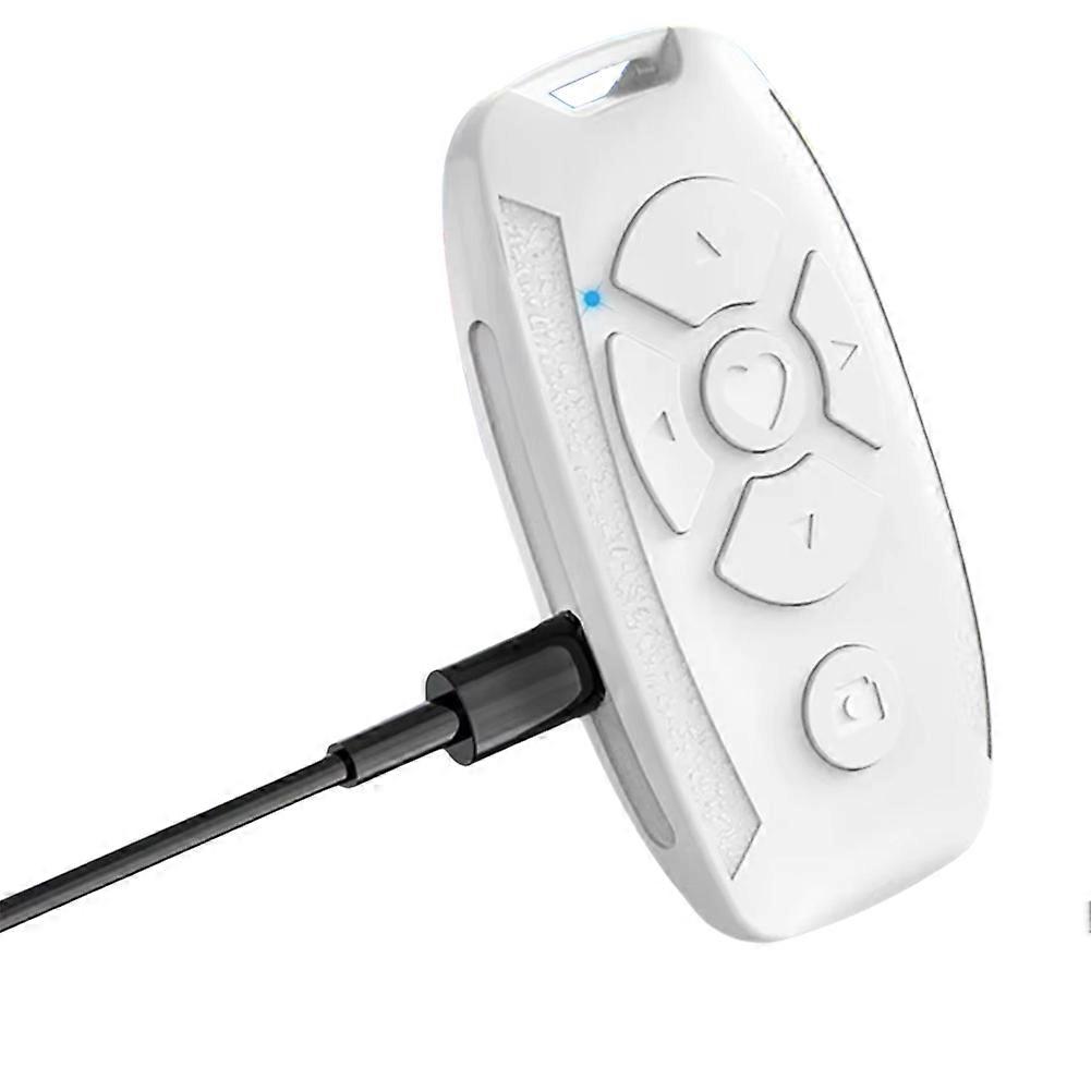 Rechargeable Bluetooth Remote Control Wireless Controller Camera Stick Shutter Release for Phones E-Book Page Turn B