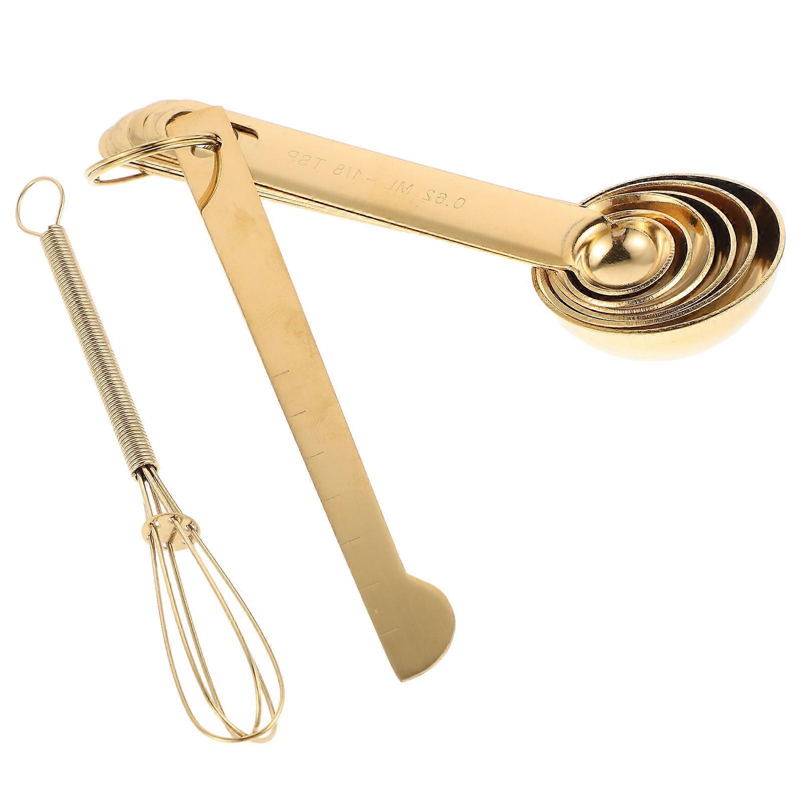 Measuring Spoons Set Stainless Steel for Cooking 8Pcs Kitchen Baking Tools