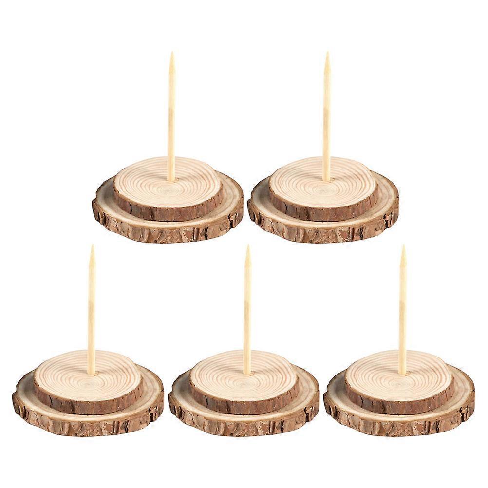 Christmas Tree Stand for Holding 5Pcs Wooden Artificial Tree Stable Base Beige