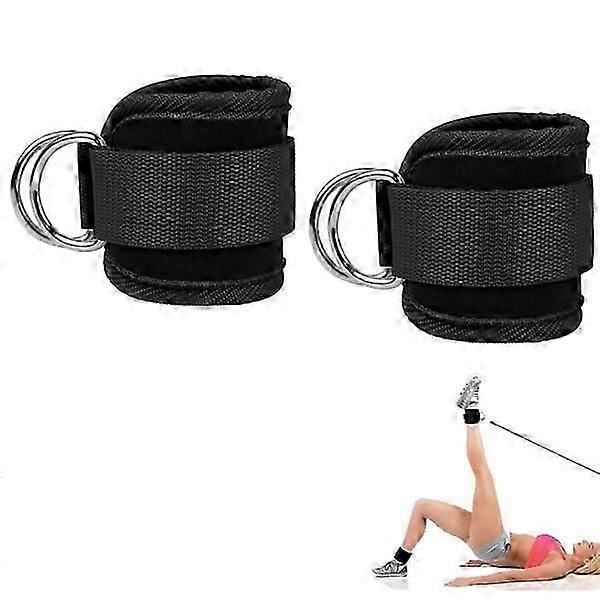 Ankle Strap for Strength Training with Wire Machines, 2 Pcs-JJ