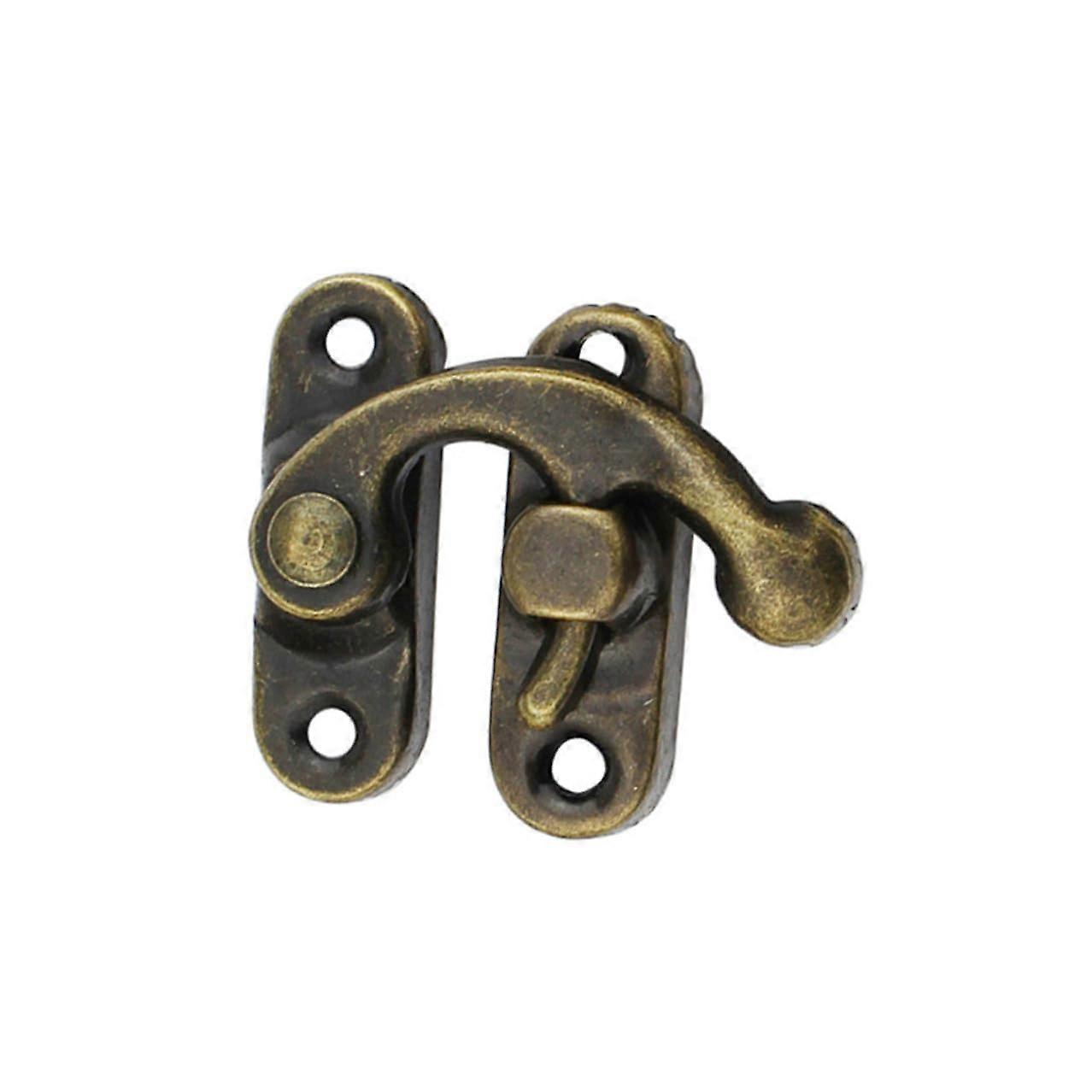 30pcs Heavy Duty Spring Latch Hasps for Wooden Box and Chest Trunk Rustproof Lock Hardware