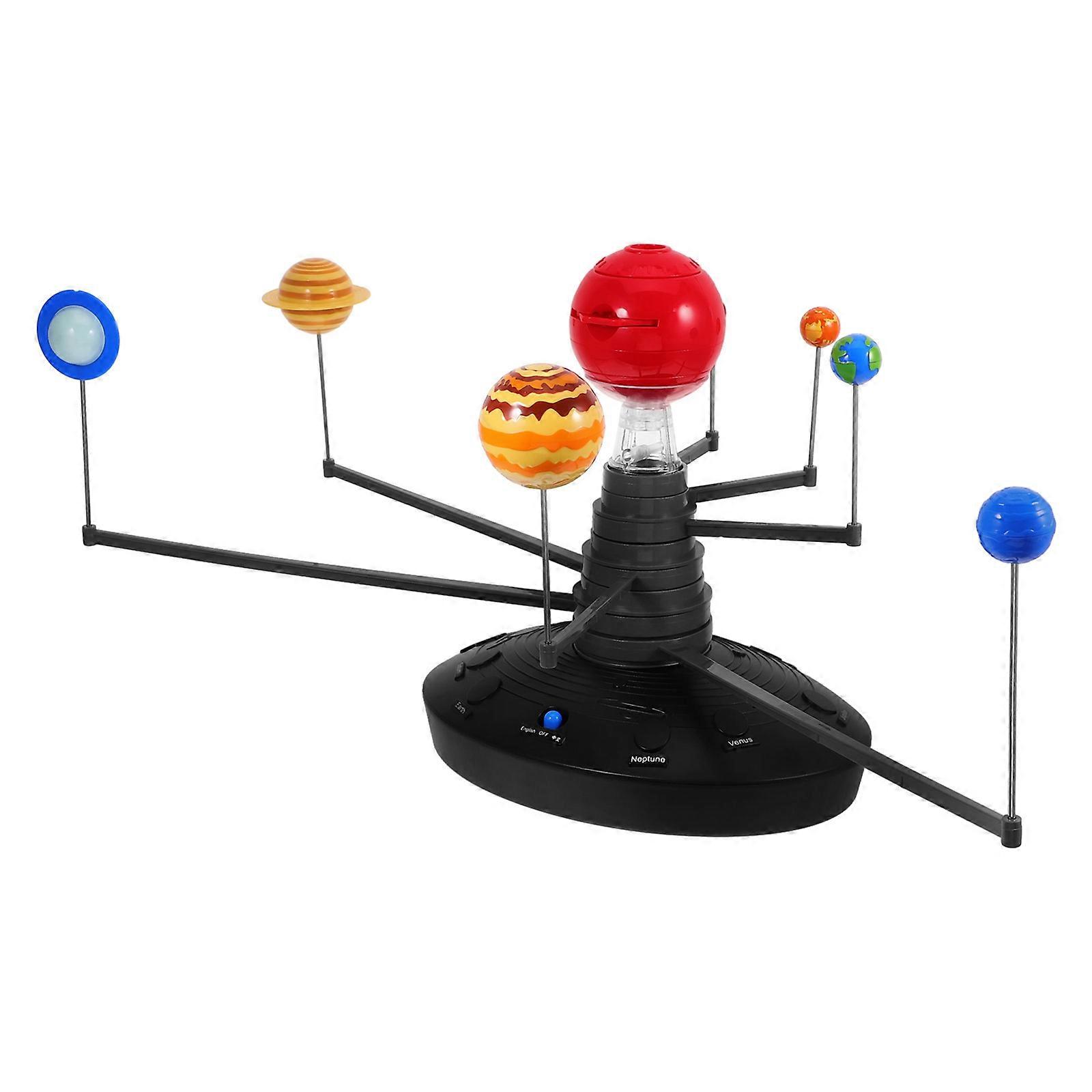 3D Planetary Solar System Model Kit for Kids 1Set with Projector