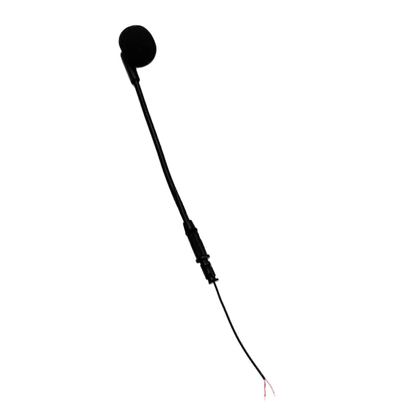 Universal Microphone for Instruments and Communication Featuring Adjustable Hose with Premium Sound Multicolor