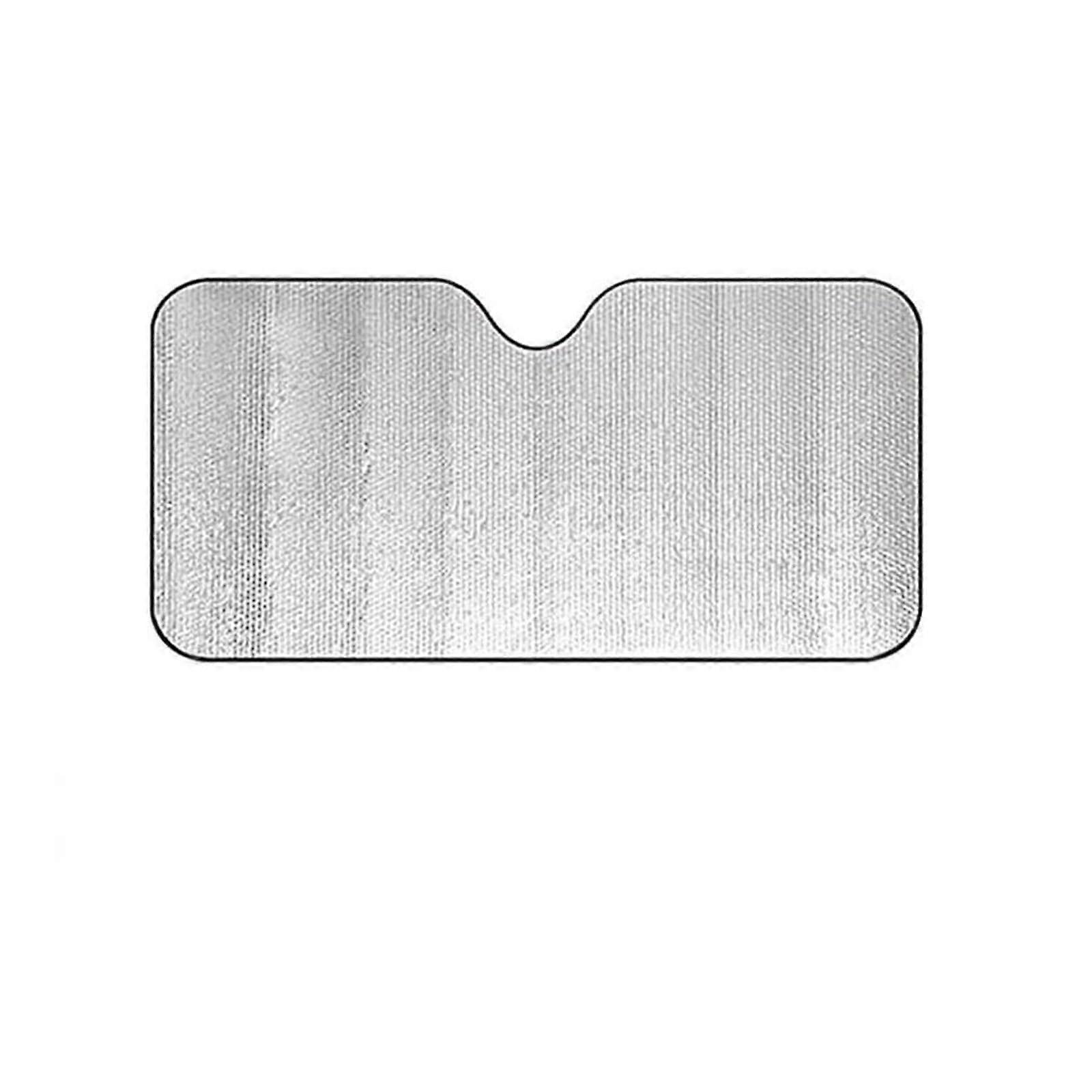 Car Sunshade Front Windshield 140x70cm Heat UV Protection Keeps Interior Cool Foldable Design