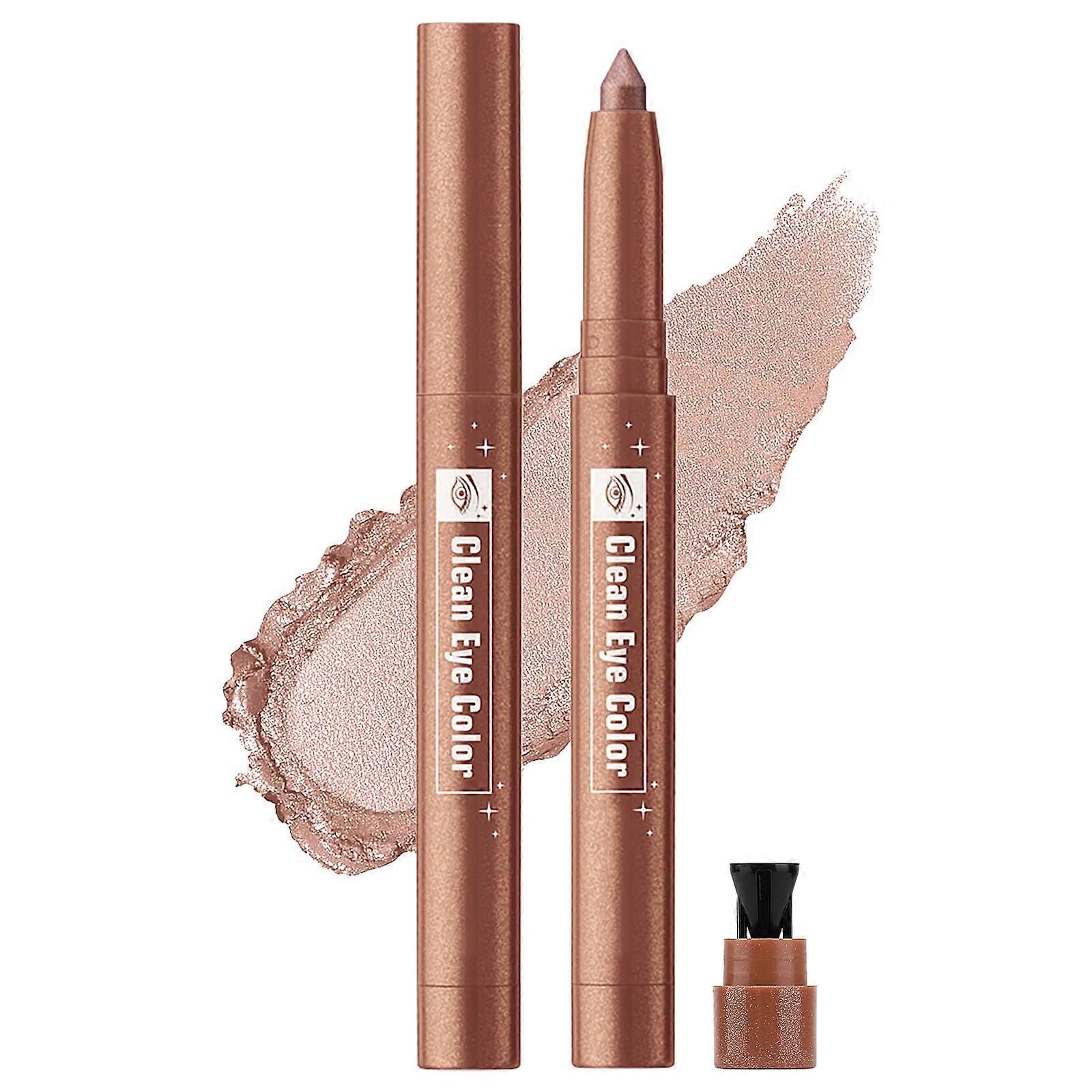 Glitter Eyeshadow Stick Waterproof Long Lasting  Pigment with BuiltIn Sharpener #4