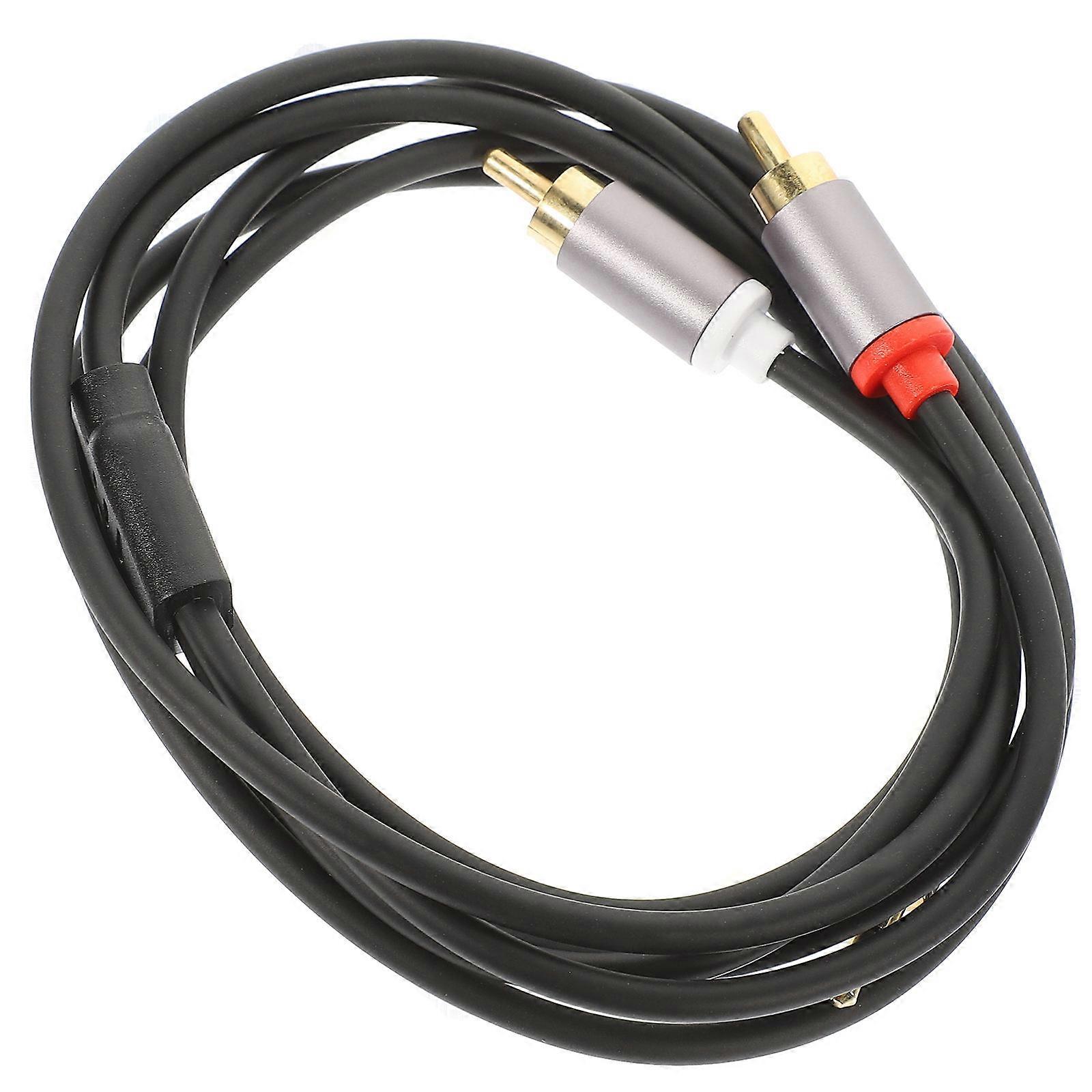 5Pcs Audio Cable 3.5mm 1 Way Splitter for Car Use Connection