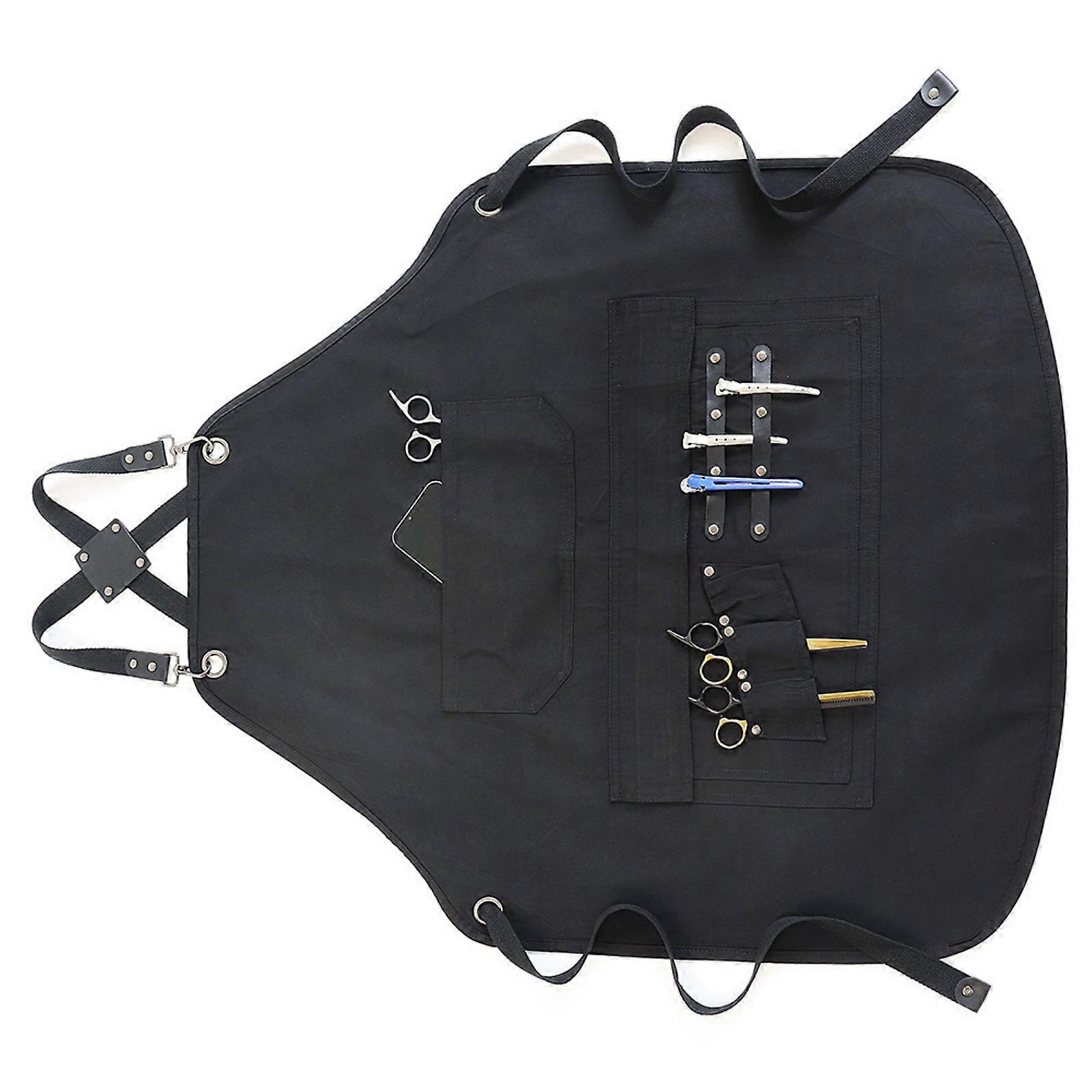 Strong Impermeable Work Smock Large Storage Pouches Multiple Functional Plan For Kitchen Studio Studio Use Multicolor