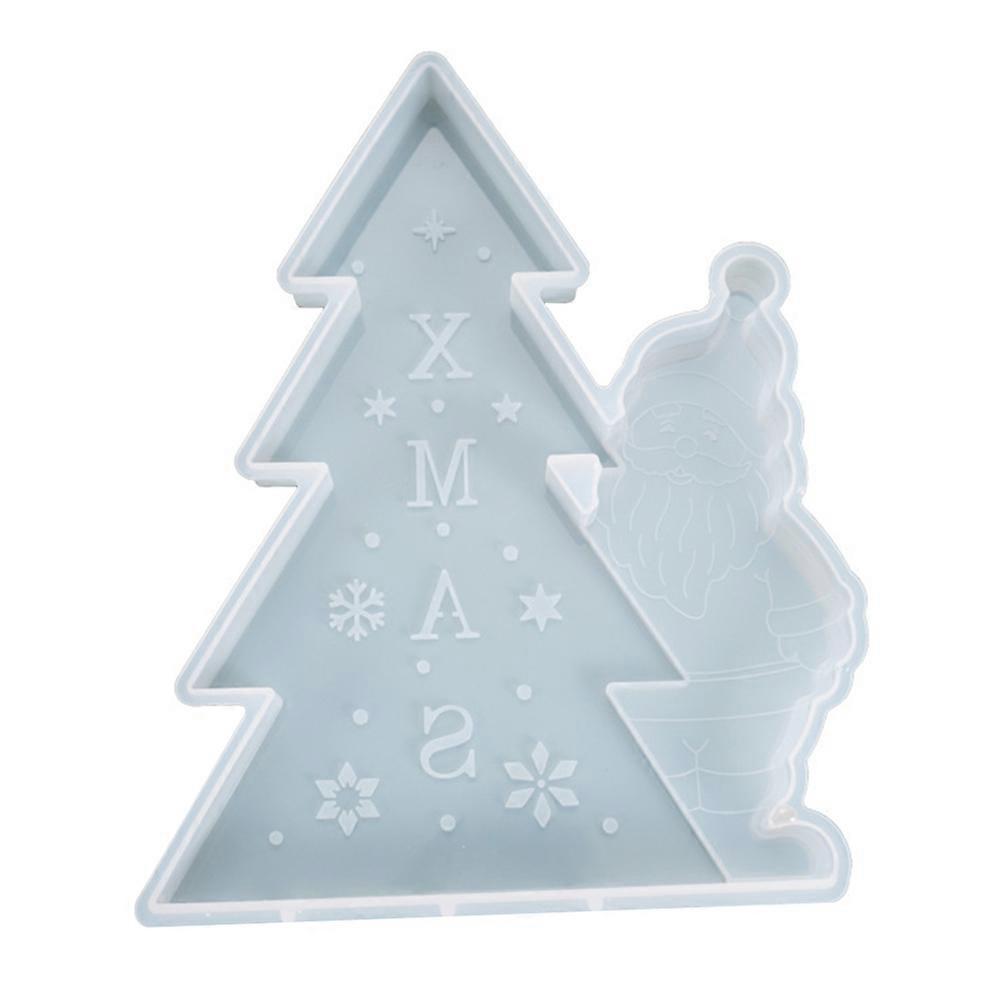 Handmade Silicone Christmas Tree Mold for Craft DIY Use