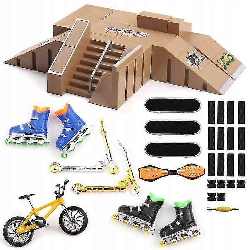 Fingerboard Ramp Skatepark Set 26-27s