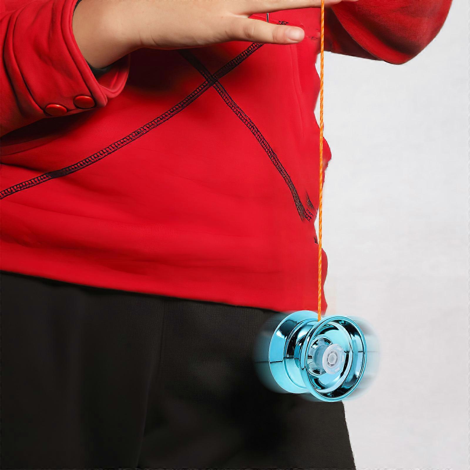 Yoyo for Beginner Alloy String Ball Toy for Playing 1Set