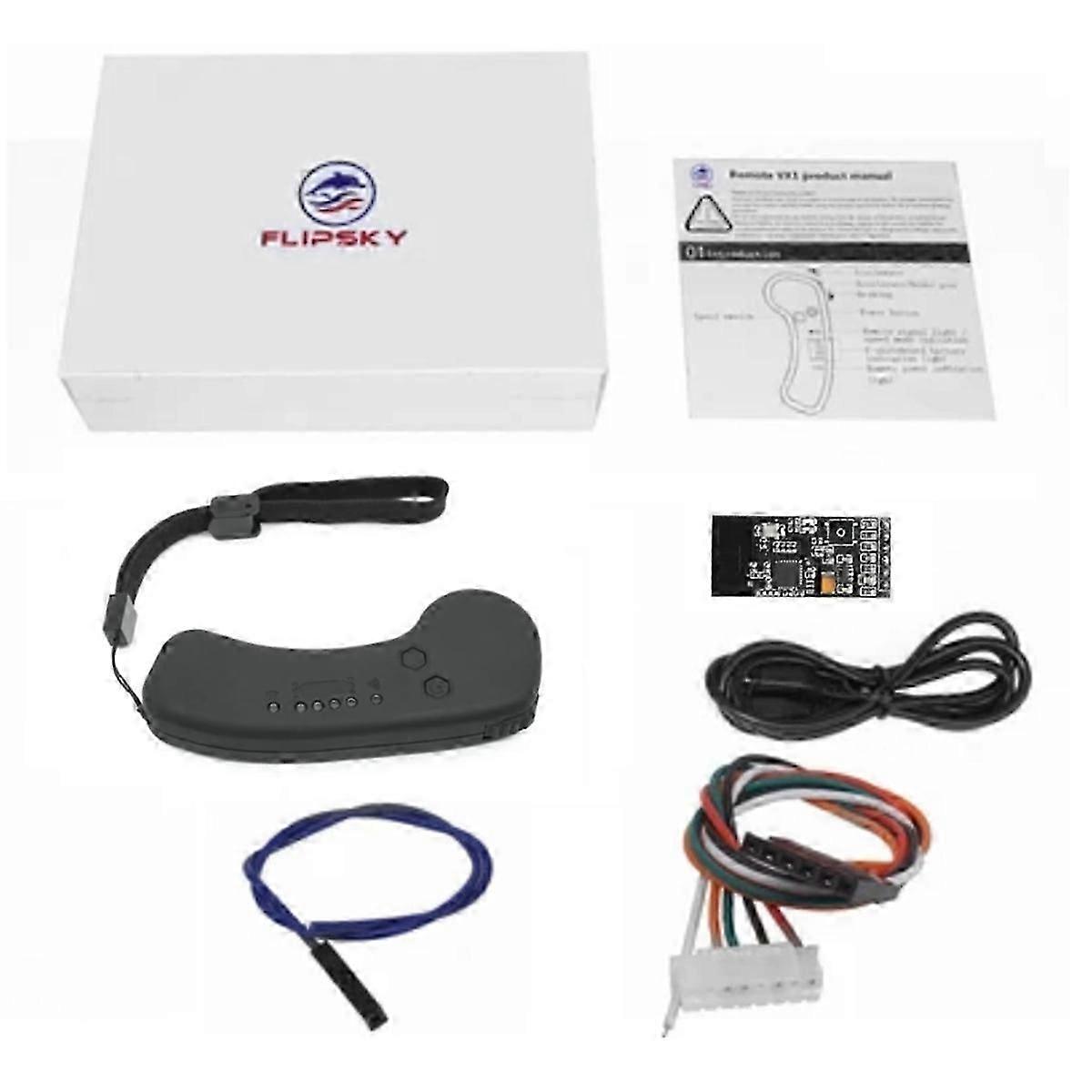 VX1 2.4G Remote Controller with Universal Receiver for Four-Wheel Scooter Remote Control Accessories for VESC6